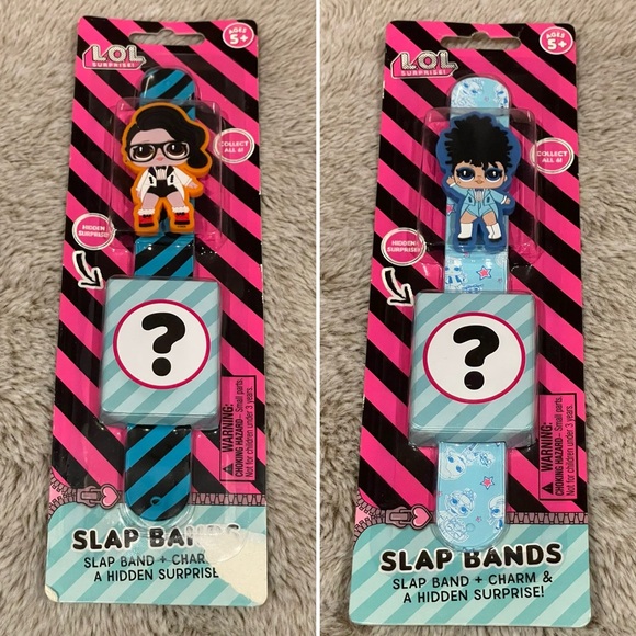 L.O.L. Surprise! Other - LOL Surprise Slap Bands with Charms - Choose 1!